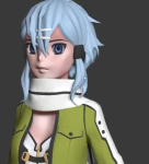 Anime Character 3D Modeling Thumbnail